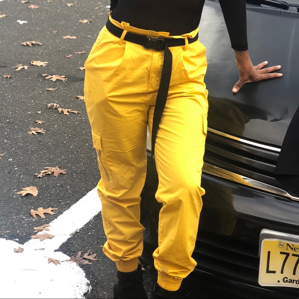 Forever 21 High waist cargo pants